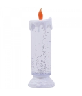 Vela Luminária Com Líquido 24.5x8.5cm