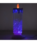 Vela Luminária Com Líquido 24.5x8.5cm