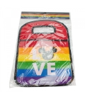 Lixeira De Carro Love Mickey Rainbow 34x22cm - Disney