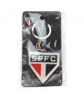 Chaveiro Escudo Time Acrílico 5cm - São Paulo SPFC
