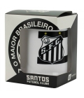 Caneca Branca Gel Isolante Térmico 400ml - Santos