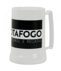 Caneca Branca Gel Isolante Térmico 400ml - Botafogo