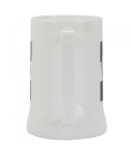 Caneca Branca Gel Isolante Térmico 400ml - Botafogo