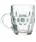 Caneca Vidro 310ml Com Abridor - Santos