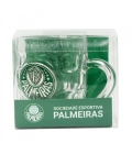 Caneca Vidro Brasão 310ml - Palmeiras
