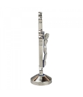 Crucifixo Metal Azul Uso Carro 8cm