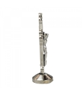 Crucifixo Metal Preto Uso Carro 8cm