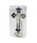 Crucifixo Metal Preto Uso Carro 8cm