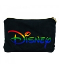 Necessaire Preta Mickey Rainbow 19x7x23cm - Disney