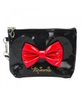 Necessaire Preto Laço Orelhas Minnie 12x5x17cm - Disney