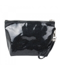 Necessaire Preto Laço Orelhas Minnie 15x7x22cm - Disney