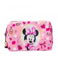 Necessaire Retangular Rosa Minnie 11x9x18cm - Disney