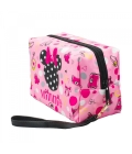 Necessaire Retangular Rosa Minnie 11x9x18cm - Disney