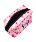 Necessaire Retangular Rosa Minnie 11x9x18cm - Disney