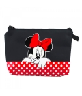 Necessaire Retangular Minnie Assinatura 15x3x21cm - Disney