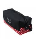 Necessaire Retangular Minnie Assinatura 10x8x20cm - Disney