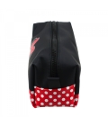 Necessaire Retangular Minnie Assinatura 10x8x20cm - Disney