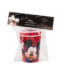 Jg 2 Copos Plástico Mickey 400ml - Disney
