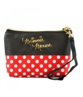 Necessaire Minnie Assinatura 12x4.5x17cm - Disney