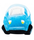Carro Corrida Azul 31cm - Pelúcia