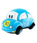 Carro Corrida Azul 31cm - Pelúcia
