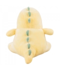  Dinossauro Amarelo Sentado Cartoon 24cm - Pelúcia