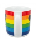 Caneca Porcelana Mickey Arco-Íris 300ml - Disney LGBTQIA+