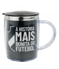 Caneca Térmica Com Tampa 450ml - Vasco