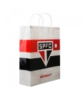 Sacola De Presentes Cores Time 33x9x27cm - São Paulo SPFC