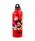 Garrafa Alumínio Vermelho Turma Mickey Minnie 500ml - Disney