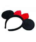 Tiara Laço Vermelho Orelhas Pretas Minnie - Disney