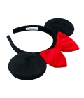 Tiara Laço Vermelho Orelhas Pretas Minnie - Disney