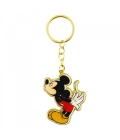Jg 2 Chaveiros Mickey Minnie Beijando 5.5cm - Disney