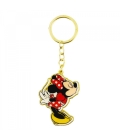 Jg 2 Chaveiros Mickey Minnie Beijando 5.5cm - Disney