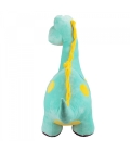 Dinossauro Pescoçudo Verde Turquesa 52cm - Pelúcia