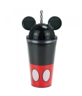 Copo Canudo Orelhas Mickey 450ml - Disney
