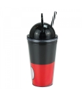 Copo Canudo Orelhas Mickey 450ml - Disney
