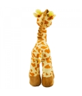 Girafa Amarela Em Pé 34cm - Pelúcia
