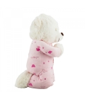  Urso Pijama Rosa Reza 36cm - Pelúcia