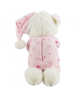  Urso Pijama Rosa Reza 36cm - Pelúcia