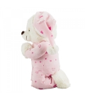  Urso Pijama Rosa Reza 36cm - Pelúcia
