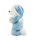  Urso Pijama Azul Reza 36cm - Pelúcia