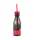 Garrafa Canudo Minnie 500ml - Disney