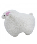 Ovelha Em Pé Com Laço Na Orelha 21cm - Pelúcia