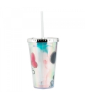 Copo Com Canudo Minnie 100 Anos 450ml - Disney