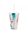  Copo Com Canudo Minnie 100 Anos 450ml - Disney