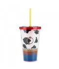  Copo Com Canudo Woody Toy Story 450ml - Disney