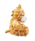 Girafa Laranja Sentado 30cm - Pelúcia