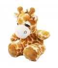 Girafa Laranja Sentado 30cm - Pelúcia