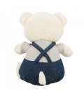 Urso Macacão Sentado 25cm - Pelúcia